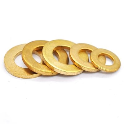 Plain Finish Thin Flat Washers for M2/M3/M4/M6/M8/M10/M12/M16 Screws in Heavy Industry
