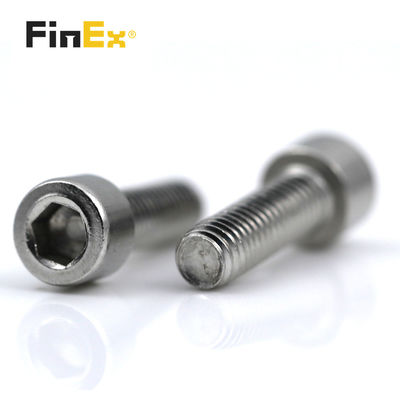 RoHs Certified Socket Captive Screws with Hex Head Carbon Steel and Stainless Material