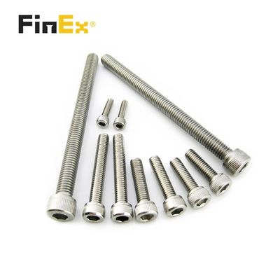 RoHs Certified Socket Captive Screws with Hex Head Carbon Steel and Stainless Material