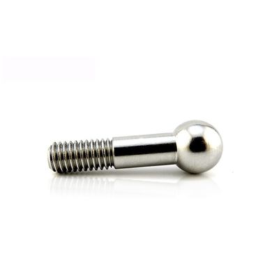 1mm-500mm Length Stainless Steel CNC Turning Solar Panel Fixation Ball Stud