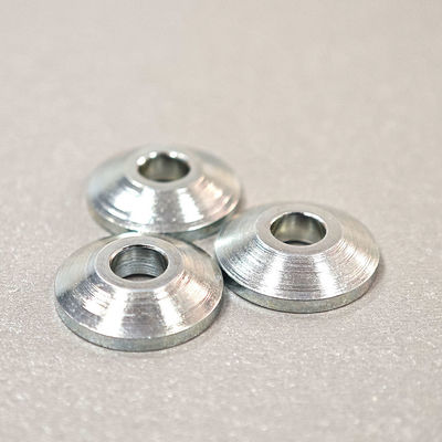 High Reliability and Durability Black Zinc Plated Carbon Steel Metal Conical Washers