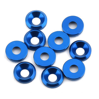 High Reliability and Durability Black Zinc Plated Carbon Steel Metal Conical Washers