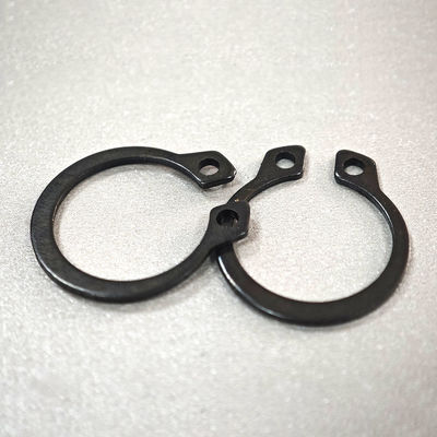 Mechanical Dimentions Black C Type Washer Retaining Ring Circlips Open End Lock Washer