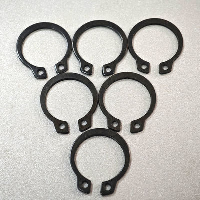Mechanical Dimentions Black C Type Washer Retaining Ring Circlips Open End Lock Washer