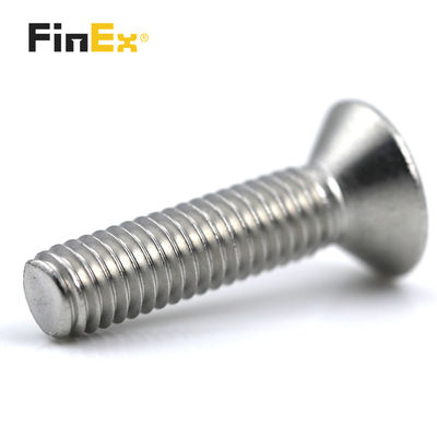Carbon Steel Hexagon Recessed M7 Flat Head Socket Countersunk Screws 1mm-500mm Length