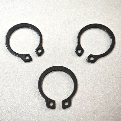Mechanical Dimentions Black C Type Washer Retaining Ring Circlips Open End Lock Washer