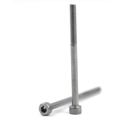 RoHs Certified M3 45mm Stainless Steel Knurled Hex Socket Head a2-70 Allen Key Screw