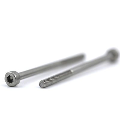 RoHs Certified M3 45mm Stainless Steel Knurled Hex Socket Head a2-70 Allen Key Screw