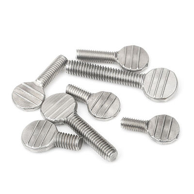 Blue Dyed Stainless Steel Finish 5/16-18 Spade Head Thumb Screw Non-Standard Standard