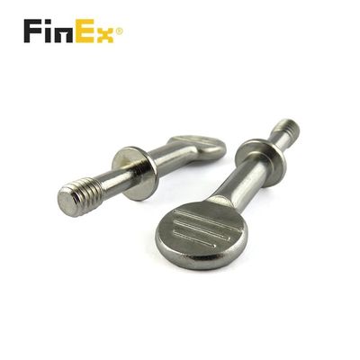 Blue Dyed Stainless Steel Finish 5/16-18 Spade Head Thumb Screw Non-Standard Standard