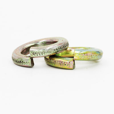 Grade 4 Colored Zinc Spring Washers with Reliability Test Salt Spray Endurance Test