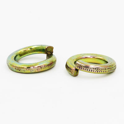 Grade 4 Colored Zinc Spring Washers with Reliability Test Salt Spray Endurance Test