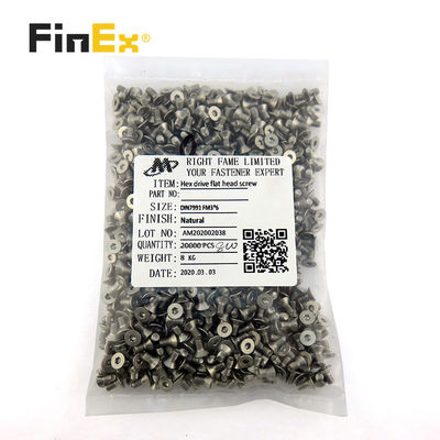 Metric Truss Head Socket Cap Screw 18-8 Stainless Steel Bright Finish Full Thread ISO7380