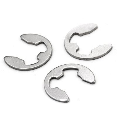 Reliability Test Stainless Steel 304 Open End C Shape Lock Washer with ZINC Finish