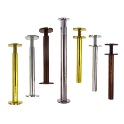 Metric Measurement System Chicago Screw Copper Cross and Flat Head Binding Head Post Rivet