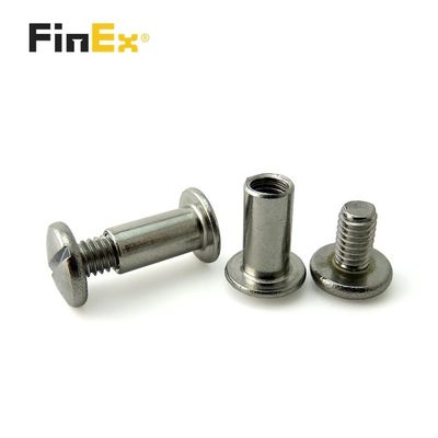 Metric Measurement System Chicago Screw Copper Cross and Flat Head Binding Head Post Rivet