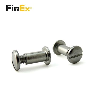 Metric Measurement System Chicago Screw Copper Cross and Flat Head Binding Head Post Rivet