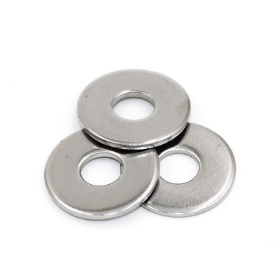 Large Diameter Flat Washers in 18-8 Stainless Steel for Heavy Duty Applications