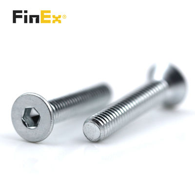 Metric Measurement System ZINC PLATED Hexagon Recessed Countersunk Socket Cap Screw