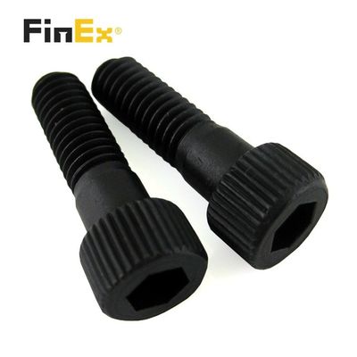High Strength Alloy Steel Black Oxide Hex Socket Cap Screw with Metric Truss Head