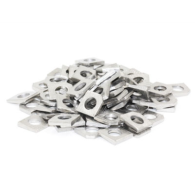 Stainless Steel 304 Square Taper Washers for Slot Section Salt Spray Endurance Test
