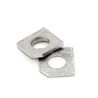 Stainless Steel 304 Square Taper Washers for Slot Section Salt Spray Endurance Test