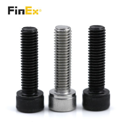 High Strength Alloy Steel Black Oxide Hex Socket Cap Screw with Metric Truss Head