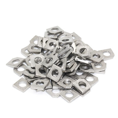 Stainless Steel 304 Square Taper Washers for Slot Section Salt Spray Endurance Test