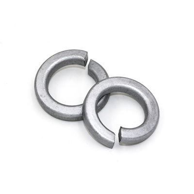 Black Finish Split Style Stainless Steel Dacromet Spring Washers with Split Design