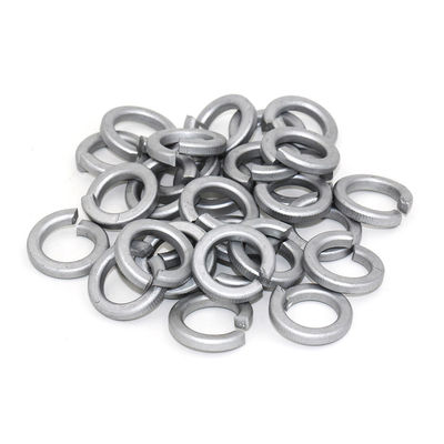 Black Finish Split Style Stainless Steel Dacromet Spring Washers with Split Design