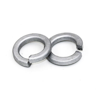 Black Finish Split Style Stainless Steel Dacromet Spring Washers with Split Design