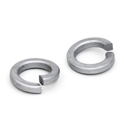 Black Finish Split Style Stainless Steel Dacromet Spring Washers with Split Design