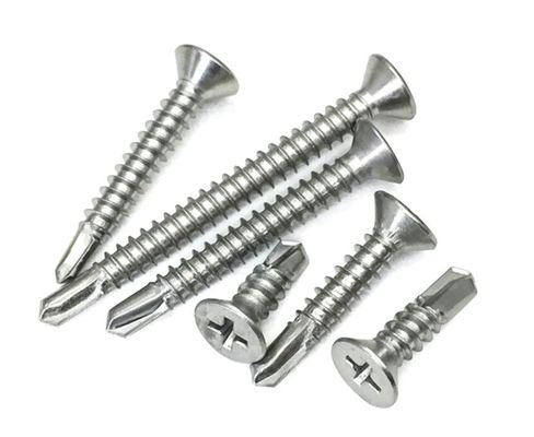 Stainless Steel Self Drilling Screw with Pan Head and Phillips Drive Length 1mm-500mm