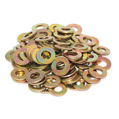 Industrial Equipment M2.5 M3 M3.5 M4 M5 M6 M8 M10 M12 Metal Zinc Flat Washer in Sample