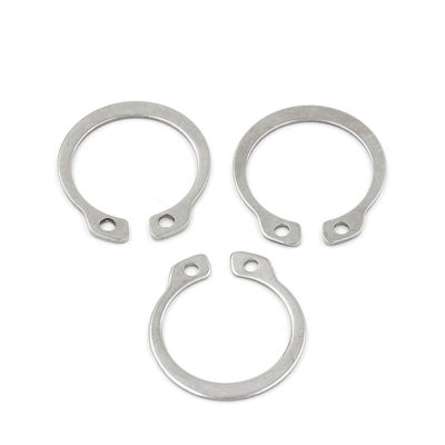 Stainless Steel Shaft Retaining Washer Plain Finish with Connection Function