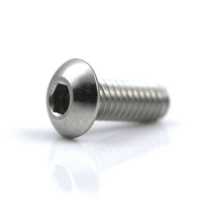Length 1mm-500mm SUS 316 Hexagon Socket Button Head Screw with ISO9001 2015 Certificate