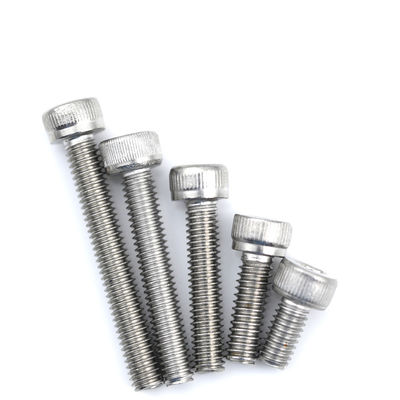 Length 1mm-500mm SUS 316 Hexagon Socket Button Head Screw with ISO9001 2015 Certificate