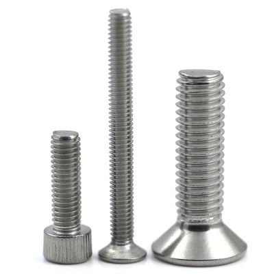 Length 1mm-500mm SUS 316 Hexagon Socket Button Head Screw with ISO9001 2015 Certificate