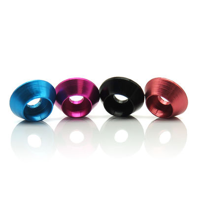 Aluminum Alloy Fish Eye Washer Concave Holes Metal Washer For Fastening