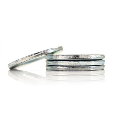 Customized DIN125 Zinc Plated Metal Washer High Strength For Mechanical Dimensions