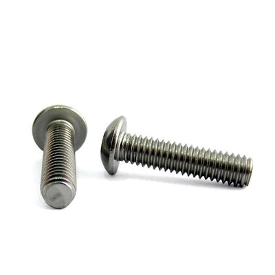 Stainless Steel 304 Hex Socket Cap Button Head Machine Screw Mechanical Thread Style