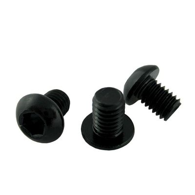 RoHs Certified Red Anodized Aluminum Button Head Hexagon Socket Cap Screw and Durable