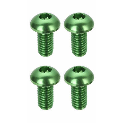Plastic M3 8mm Round Head Anodized Aluminum Hex rc Screws for INCH Measurement System