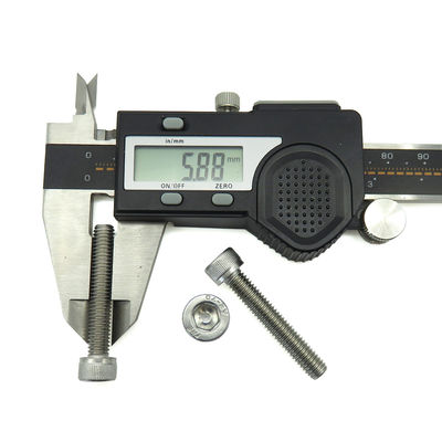 Customized Stainless Steel M6 Socket Head Cap Screw For Solar Panel Installation