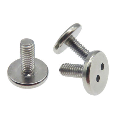 HEX Custom Stainless Steel 304 Snake Eye Big Head Antitheft Screw 15mm-180mm Length