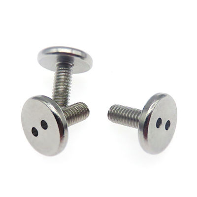HEX Custom Stainless Steel 304 Snake Eye Big Head Antitheft Screw 15mm-180mm Length
