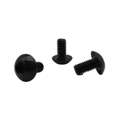 M6 12mm Thread Hex Socket Cap Screw Bolt 10.9 Alloy Steel Machine Screw with Truss Head