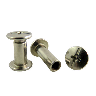 Plain Finish Stainless Steel Male Female Bolt Screw for Furniture Assembly Customized