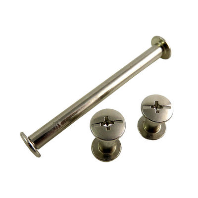 Plain Finish Stainless Steel Male Female Bolt Screw for Furniture Assembly Customized