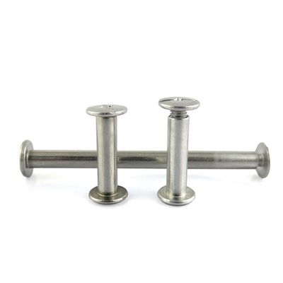 Plain Finish Stainless Steel Male Female Bolt Screw for Furniture Assembly Customized